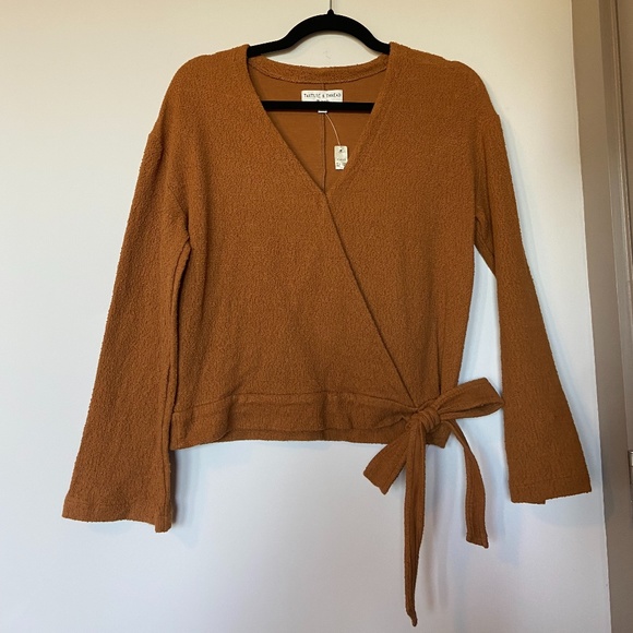 Madewell Wrap Sweater - Picture 1 of 6